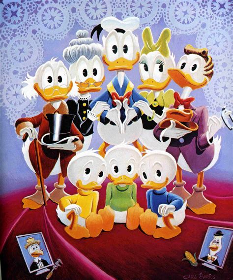 The Duck Family - Lavender and Old Lace by Carl Barks, 1973. | Disney ...