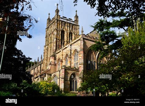 Great Malvern Priory, Malvern, Worcestershire, UK Stock Photo - Alamy