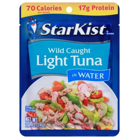 StarKist Light Wild Caught Tuna in Water Pouch, 2.6 oz - Smith’s Food and Drug