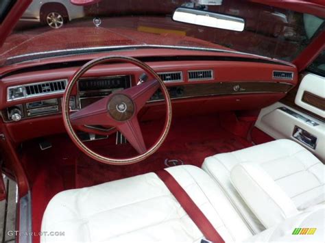 White Interior 1976 Cadillac Eldorado Convertible Photo #49420456 | GTCarLot.com