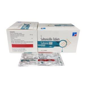 SULTAMICILLIN 375 MG TABLETS Manufacturer | Supplier