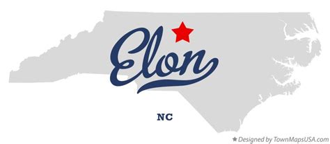 Elon North Carolina Map - Atlanta Georgia Map