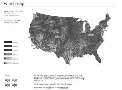 Live wind map —Hint.fm Surface wind data comes from the National ...