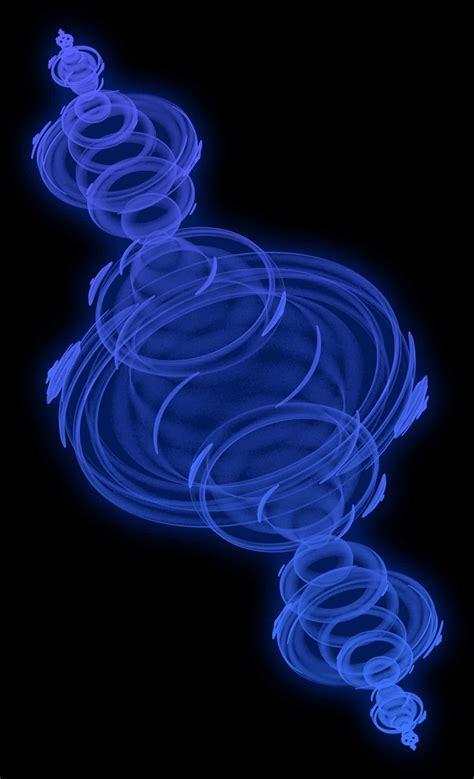 Download Abstract Blue Smoke Art | Wallpapers.com