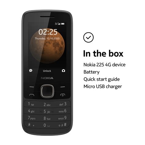 Nokia 225 4G - Black