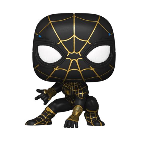 Funko POP! Marvel: Spider-Man: No Way Home - Spider-Man (Black & Gold Suit) - Walmart.com ...