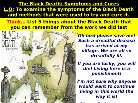 The Black Death: Symptoms and Cures | Teaching Resources