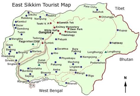 East Sikkim - Tourist Spots and Travel Guide