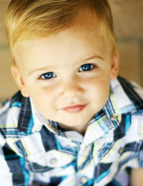 Handsome blonde boy | Baby boy hairstyles, Toddler haircuts, Little boy haircuts