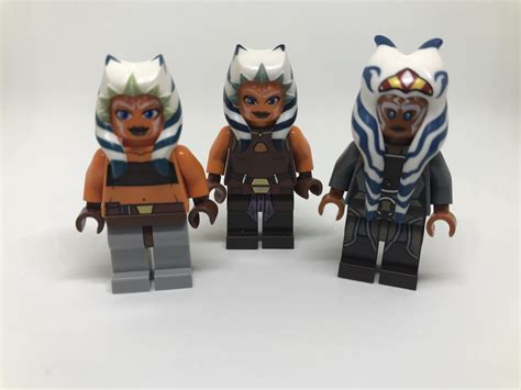 The evolution of Ahsoka Tano : r/lego