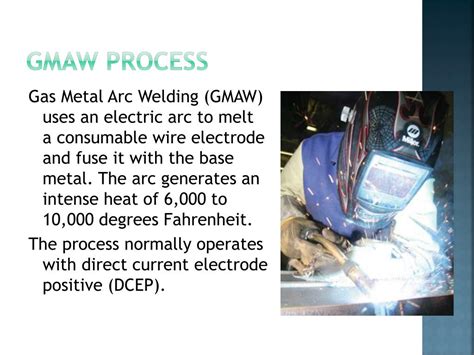 PPT - Introduction to(GMAW) Gas Metal Arc Welding PowerPoint Presentation - ID:2289547