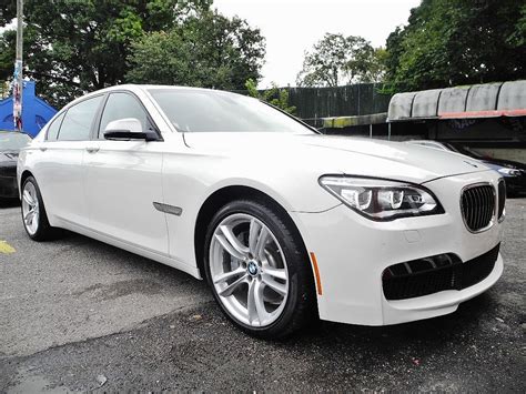 2013 BMW 7 SERIES 750LI M SPORT PKG 42711 Miles WHITE SEDAN 8 CYLINDER AUTOMATIC