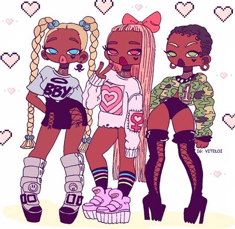 Pin by Kamya on Want to draw | Black girl art, Black girl cartoon ...