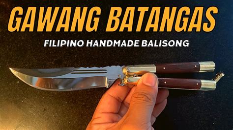 Batangas Knife - YouTube