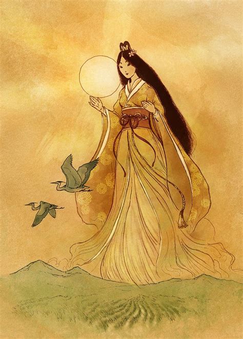 Amaterasu, Shinto Sun Goddess | Amaterasu, Goddess art, Japanese mythology