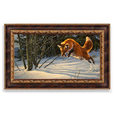 Ryan Kirby Art — "Bound and Determined" Framed Artist's Proof Canvas Giclée | Animal paintings ...