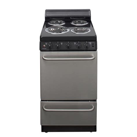 Premier 20 in. 2.42 cu. ft. Electric Range in Stainless Steel-EAK600BP ...