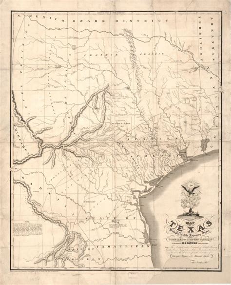 Texas A&M Acquires Copy of Austin’s 1830 Map of Texas – The Map Room