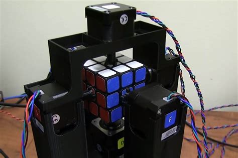 This robot can solve a Rubik’s Cube faster than you can blink