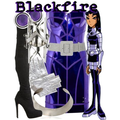 "Blackfire from Teen Titans" by likeghostsinthesnow on Polyvore | TV Inspired | Pinterest ...