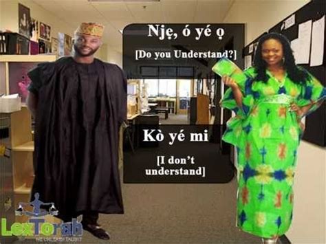 Conversations in Yoruba Language Part 1 | Yoruba language, Language, African diaspora