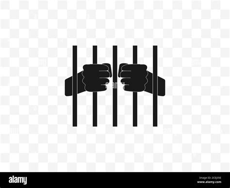 Symbol of imprisonment Black and White Stock Photos & Images - Alamy