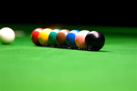 Snooker Balls Colors stock photo. Image of succeed, table - 12623934