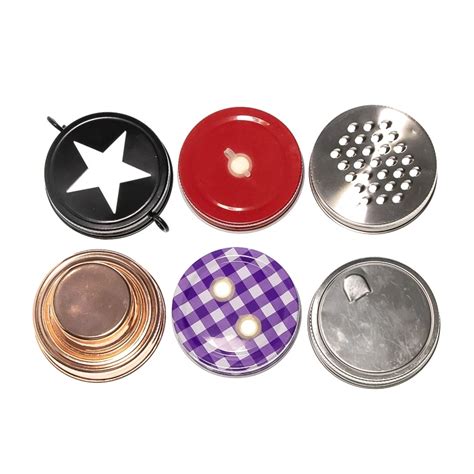 Mason Jar Lids With Hole - Buy Mason Jar Lid,Cap For Mason Jar,Jar Lids ...