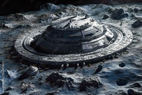 Future Moon other planets moons base or scientific facility. Moon or ...