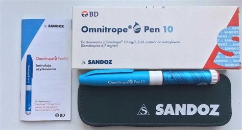 NOWY Sandoz Omnitrope Pen 10 przyrząd do wstrzyknięć Świebodzin • OLX.pl