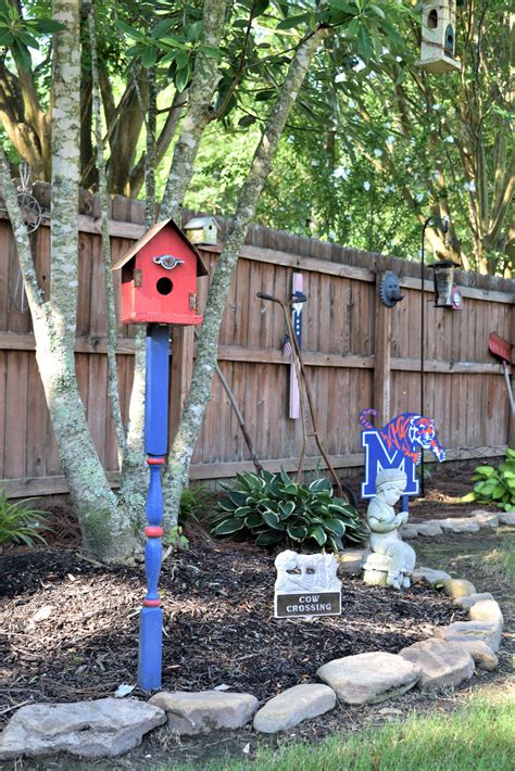 Backyard Landscaping Birdhouse Birdhouse, Yard Art, Backyard Landscaping, Bird Feeders, Houses ...