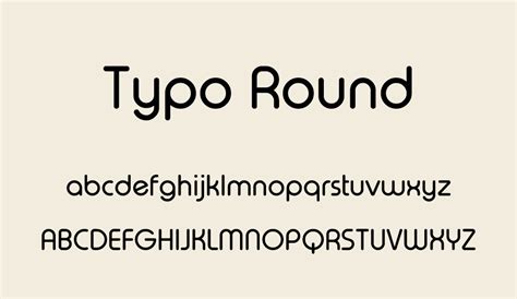 Typo Round font - Font Tr