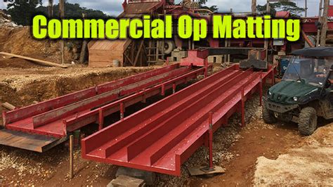 What Mats for Commercial Gold Sluice - GoldHog Gold Prospecting Equipment