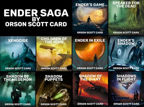 Ender Saga (series) by Orson Scott Card [a.k.a. Enderverse, a.k.a. The Ender's Game series] : r ...