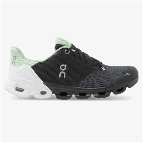 On Running Cloud Shoes Women's Cloudflyer Wide-Black | White [Cloudblack-i-white-w1] - $99.96 ...