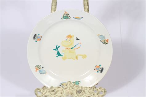 vintage arabia finland moomin plate 1950's | Vintage porcelain, Moomin ...