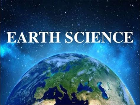 What is Earth Science? | STEM 11 Introduction to Earth science - YouTube