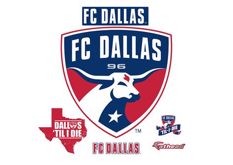 FC Dallas Logo Wall Decal | Shop Fathead® for FC Dallas Decor