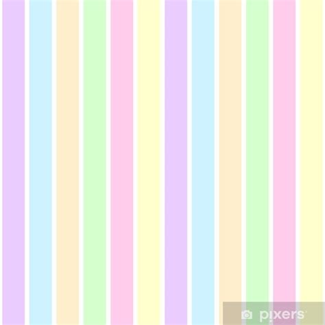 Wall Mural Pastel Stripes - PIXERS.US