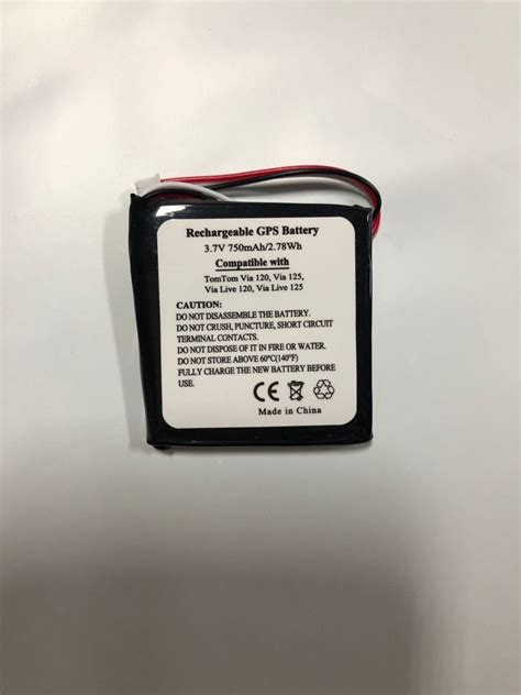 TOMTOM KL1 REPLACEMENT GPS NAVIGATION BATTERY 6027A0114