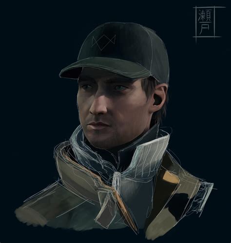 WATCH DOGS Aiden Pearce fan art by KatrinaSEO on DeviantArt