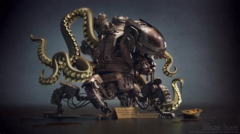 Octopus Robot - BlenderNation