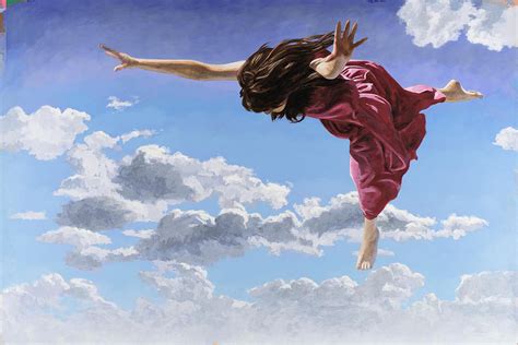 Flying Dream #3 Painting by David Palmer - Fine Art America