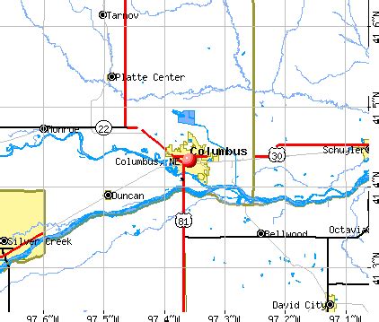 Columbus, Nebraska (NE 68601) profile: population, maps, real estate ...