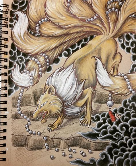 Kitsune by remanere on DeviantArt