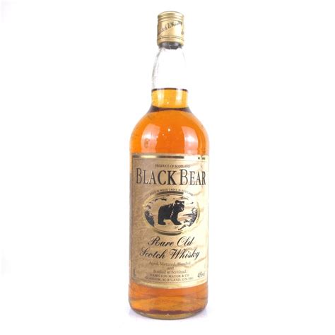 Black Bear Rare Old Blend 1 Litre | Whisky Auctioneer