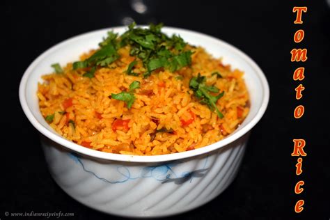 Tomato Rice Recipe, How to Make Tomato Rice with Images, TIPS & Video