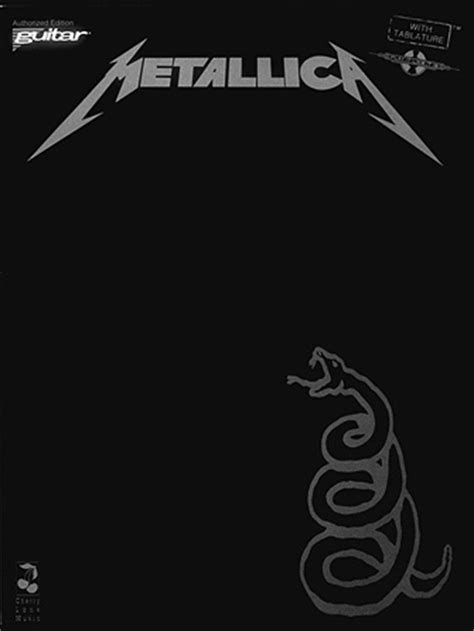 Metallica Black Album Guitar TAB , | High Street Music