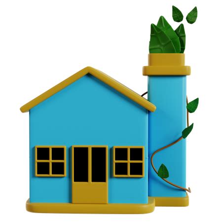 2,128 3D Eco Friendly Home An Illustration Illustrations - Free in PNG, BLEND, GLTF - IconScout