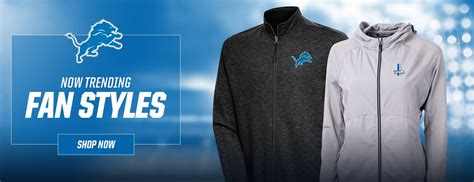 Detroit Lions Gear, Apparel, Merchandise, Lions Shop | Official Lions Store